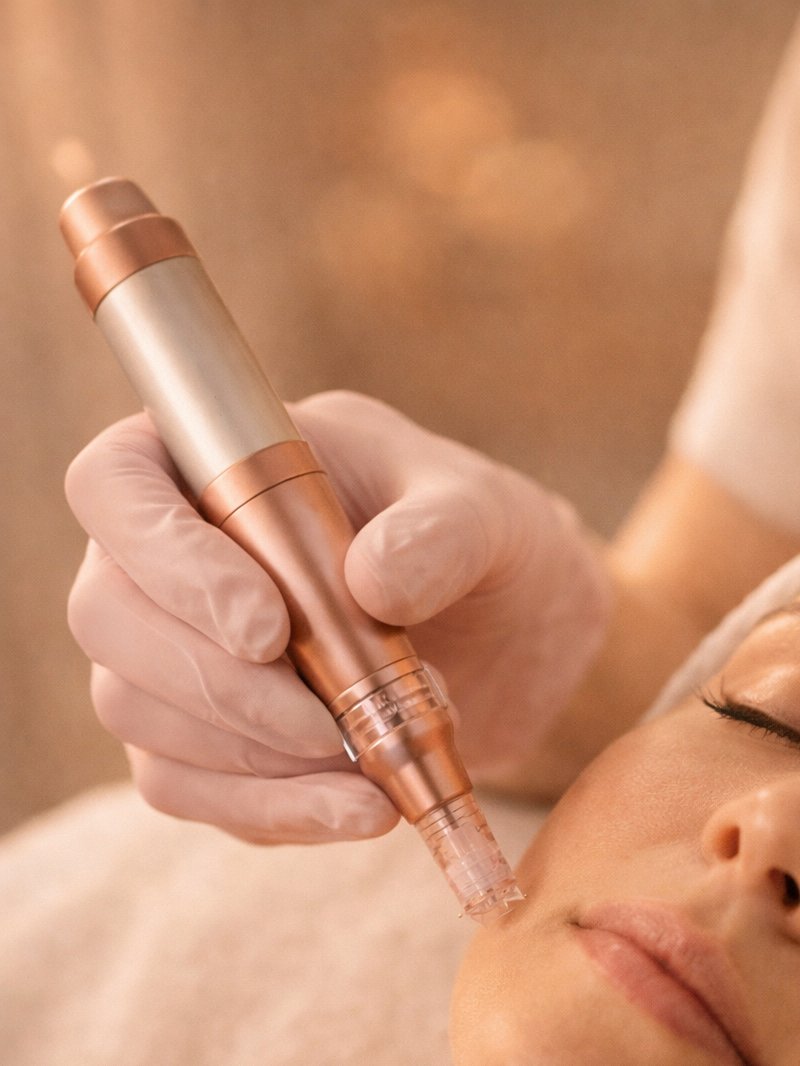 Microneedling treatment at Skin Deep Aesthetic Studio in North Tampa FL